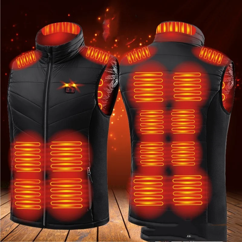 Title 4, Men and Womens USB Heated Standing Collar Hors...