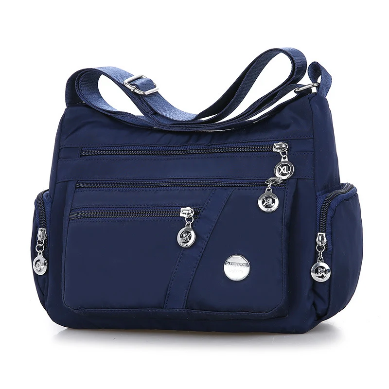 Title 1, Bolsa Feminina de Ombro Mensageiro em Nylon Imp...