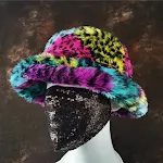 Colorful leopard print