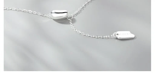 Title 5, Vrouwen Vierkante Plaat Ketting Geluksboon Sleu...