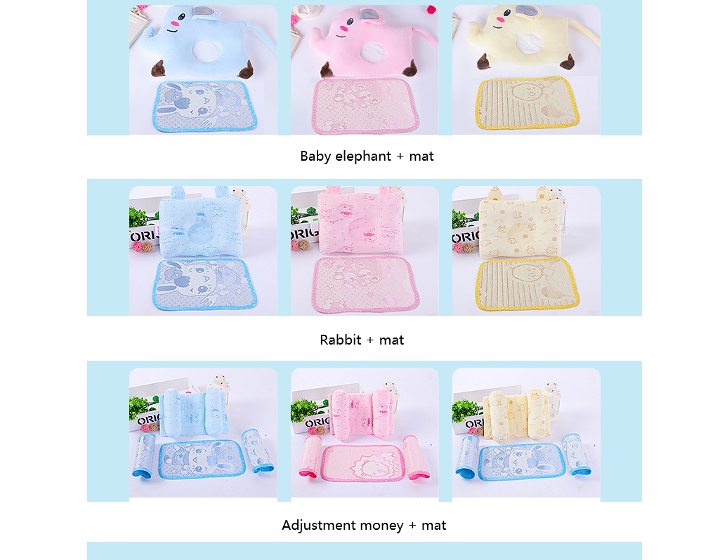 Title 3, Newborn baby anti-migraine memory cotton pillow...