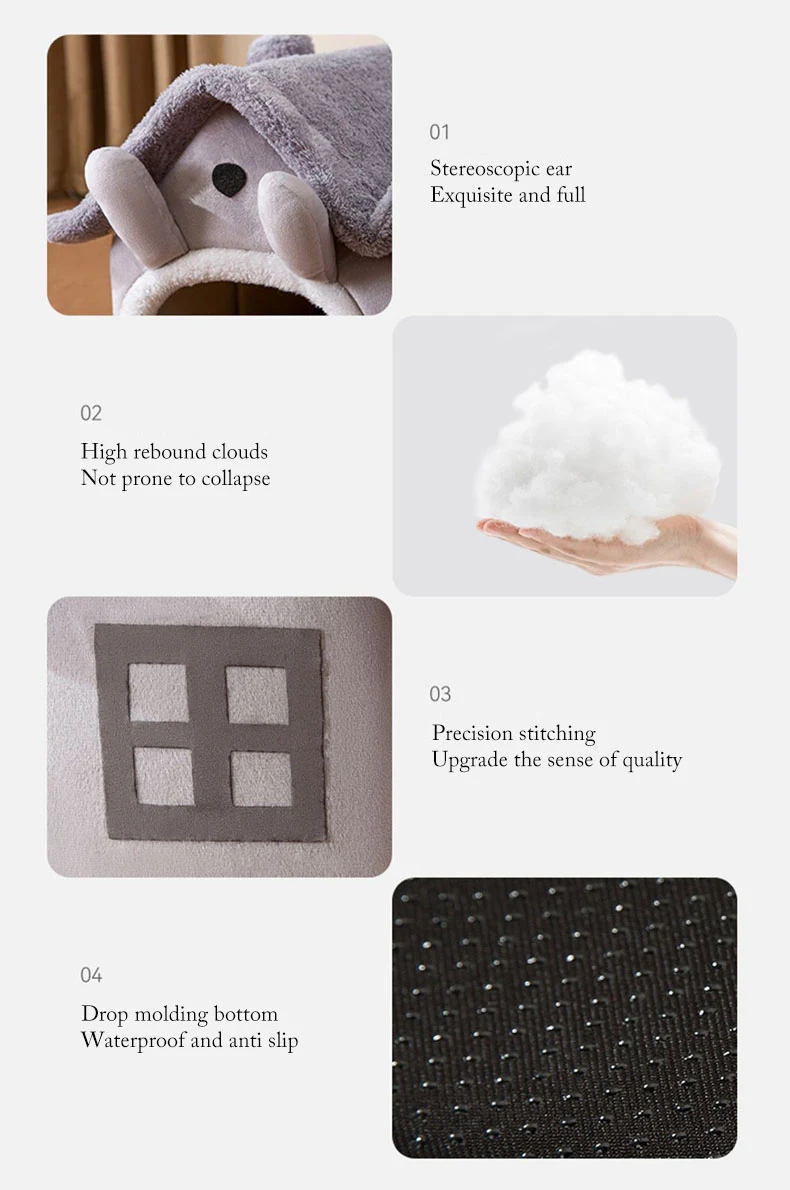 Title 9, Foldable Cat House Nest Accessories Winter Cat ...