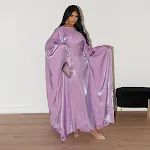 Summer Middle East Fashion Fil-Lumiere Satin Waist Dress. Stay cool and stylish in this elegant summer dress, perfect fo — photo 5