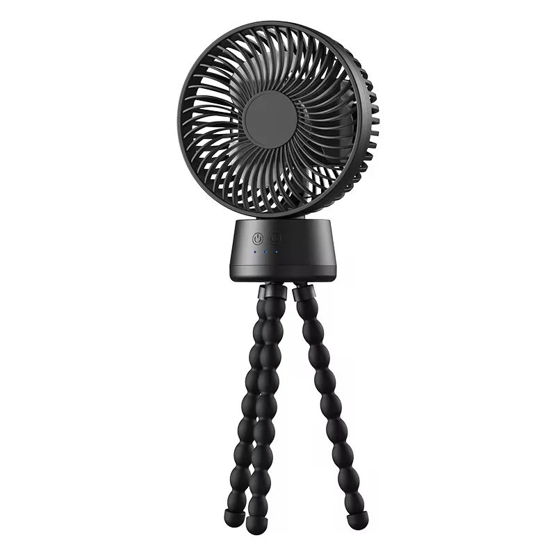 Baby Stroller Fan Hand Held Rechargeable USB Bladeless Small Folding Fans Mini Ventilator Silent Table Outdoor Cooler Ne — photo 8