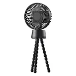 Baby Stroller Fan Hand Held Rechargeable USB Bladeless Small Folding Fans Mini Ventilator Silent Table Outdoor Cooler Ne — photo 8