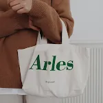 Bola de ombro de bolsa de lona simples de carta — foto 4