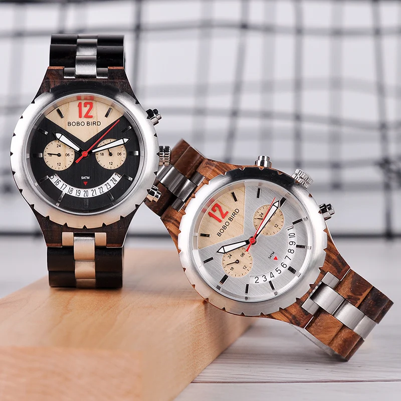 Reloj de hombre con calendario, movimiento Miyota de cinco manecillas, para el hombre moderno y sofisticado. Disfruta de precisión y estilo. — foto 5