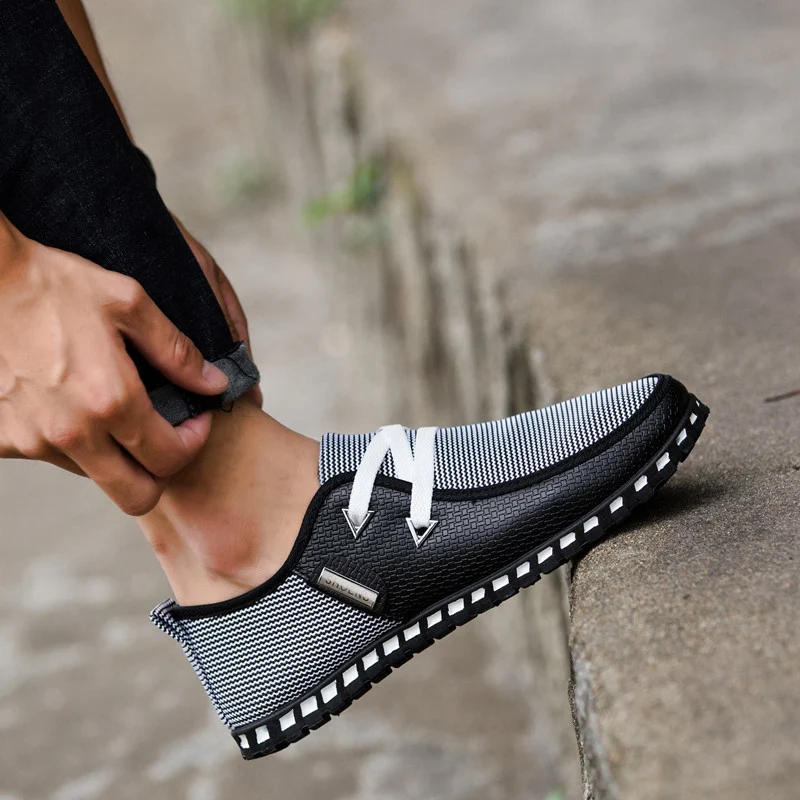Title 10, Lazy Driving Shoes Casual All-match Trendy Men...
