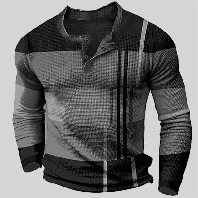 Title 2, Mens Long Sleeve Polyester Shirt Digital Print...