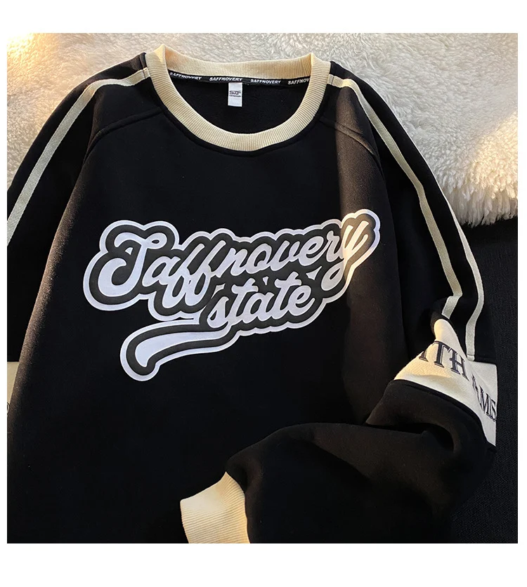 Damen-Retro-Pullover mit Rundhalsausschnitt und langen Ärmeln — foto 12