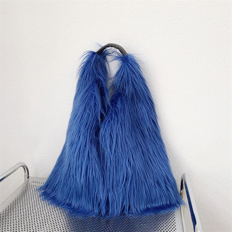 Title 9, Bolsa tote Water Wool de ombro único e pelúcia,...
