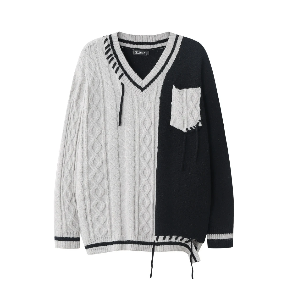 Title 2, Loose Autumn And Winter Knitted Sweater Warm an...