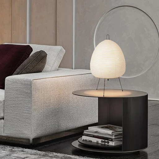 Title 1, Japanese Style Rice Paper Table Lamp for Living...