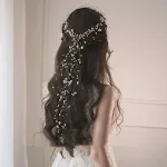 Golden hair band
