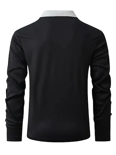 Title 33, Stitching Long Sleeve Fashion Slim Fit Top for ...