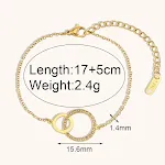 Colar Ornamento Personalizado Simples com Zircônio Embutido Aço Inoxidável Banhado a Ouro 18k Jóia Elegante e Única — foto 11