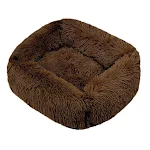 Winter Plush Pet Nest Square Mat, Cozy and Warm Bed for Dogs and Cats, Soft and Comfortable, Perfect for Cold Weather an — photo 3