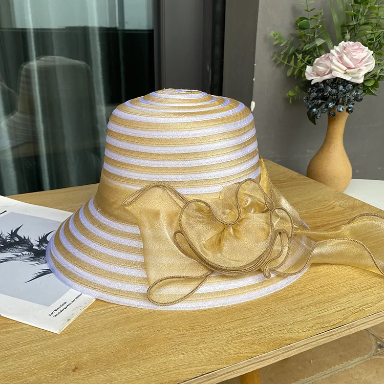 Title 1, Ribbon Butterfly Basin Hat Ladies UV Protection