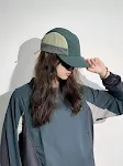 Retro contrasterende kleur sneldrogende ademende baseballpet voor buiten — foto 24