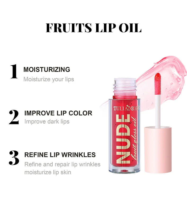 Title 8, Temperatuurveranderende fruit lipgloss, spiegel...