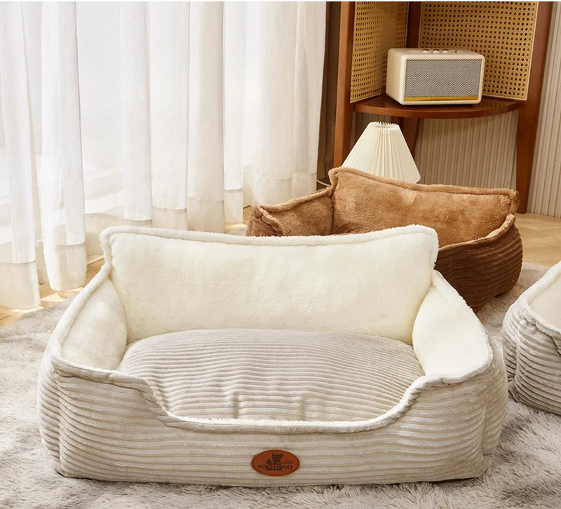 Universal Kennel for Small and Medium Dogs, All Seasons, Removable and Washable Bed, Sofa Style, Warm Cushion, Cat Nest — photo 1