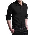Spring Men's Shirts, Long Sleeve, Pure Cotton Oxford, Korean Style, for Young Men's Business, Inch Sizing, Comfortable a — photo 9