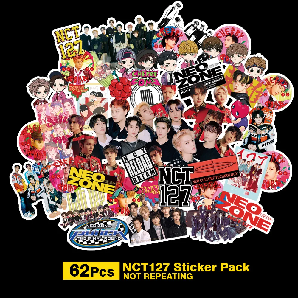 Title 5, Adesivos de estrela EXO NCT127 Stray Kids TWICE...