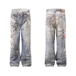 Retro 3D Digital Printed Jeans – Experience ultimate comfort and stand out with these unique, modern jeans for a bold lo — photo 17