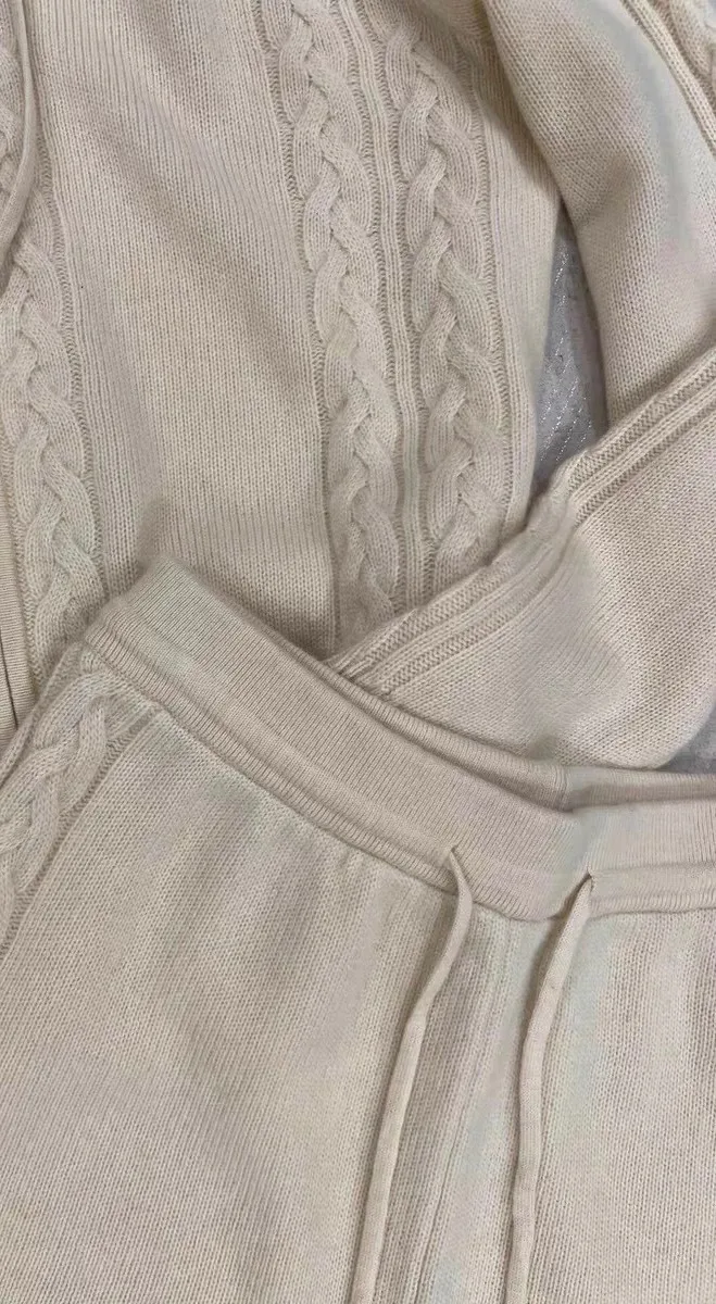 Title 7, Temperament Leisure Twist Zipper Hooded Suits. ...