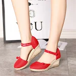 Casual Pointed-toe Woven Buckle Women's Sandals — photo 4