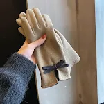 Khaki Leather Edge