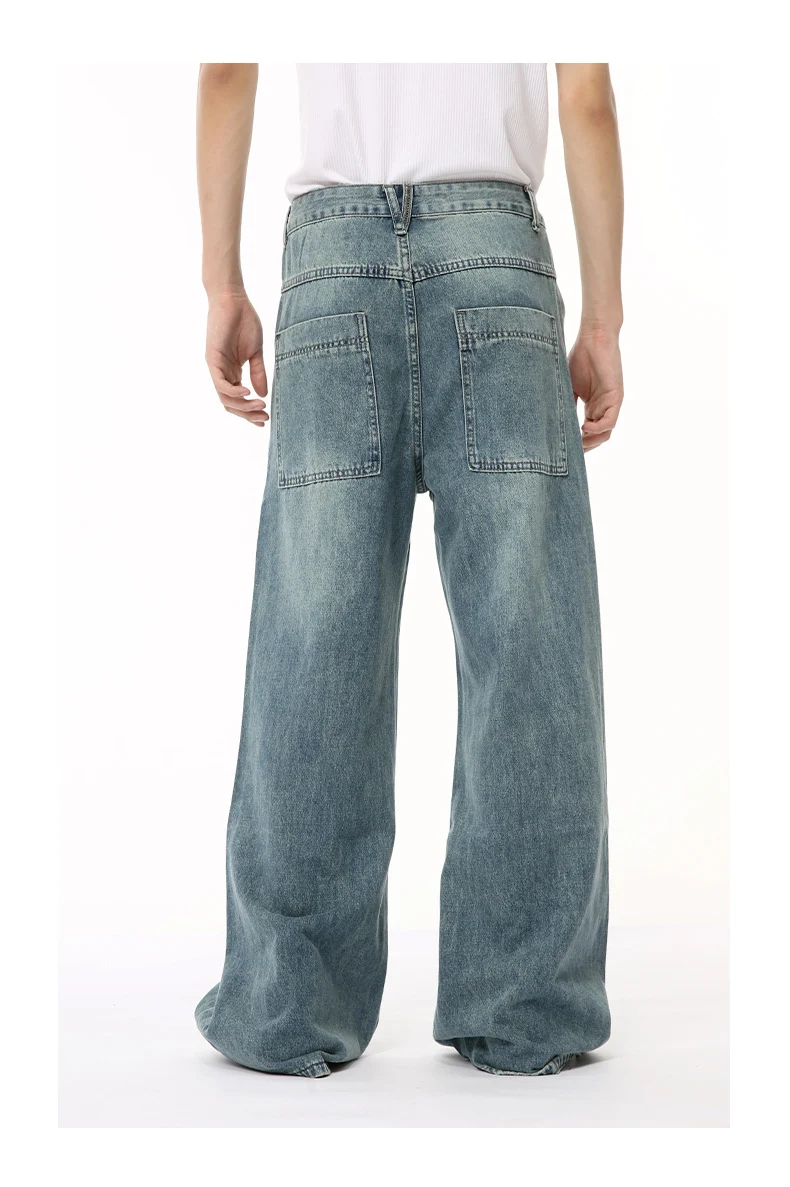 Title 11, Drapierende Mop Jeans, weiter Schnitt, lockere ...