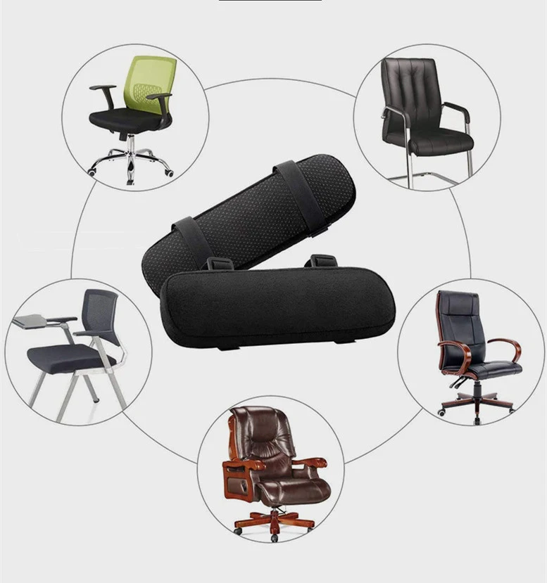 Office Seat Memory Foam Elbow Pillow Increase Armrest Pad Reduces Pressure Ergonomic Comfort Improves Posture Supports A — photo 3
