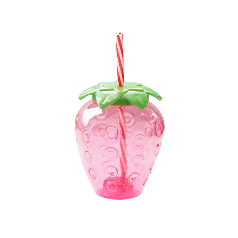 Title 2, 500ml Kawaii Strawberry Water Bottle, Cute Stra...