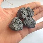 100g/pack Natural Porous Volcanic Rock Original Stone Geode Aromatherapy Essential Oil Diffuser Fish Tank Flower Pot Hom — photo 1