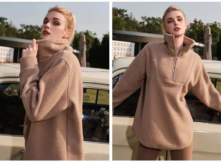 Title 4, Maglione in pile polare da donna per la casa, g...