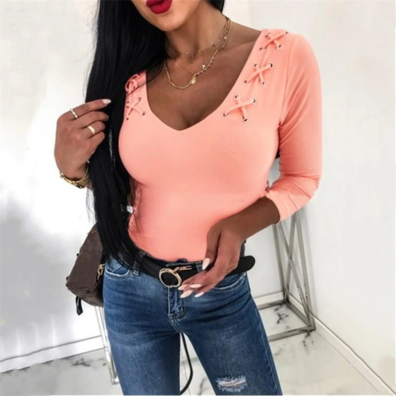 Title 4, Camiseta manga longa feminina Rope Wear, respir...