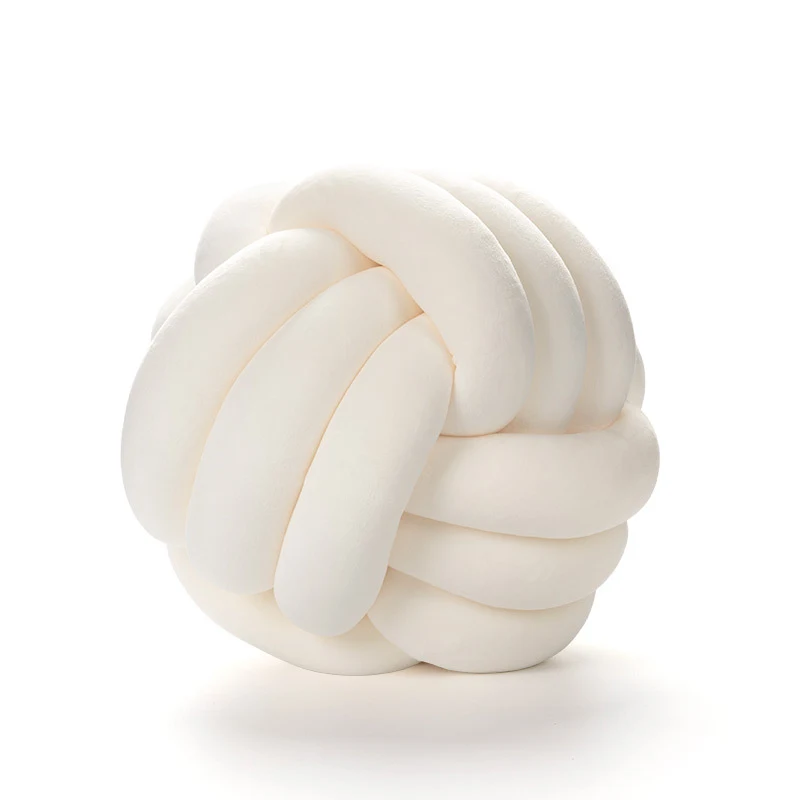 Fundas de cojín de sofá de algodón puro estilo crema nórdico moderno minimalista para sala de estar, suaves y elegantes. — foto 13