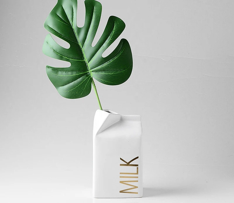Nordic Desktop Ceramic Vase Decoration Creative Soft Decoration Crafts Dried Flower Simulation Flower Ceramic Flower Arr — photo 6