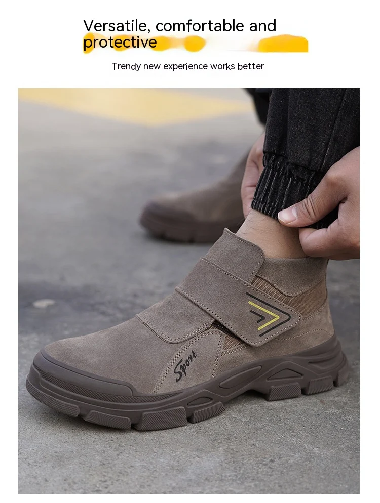 Anti Smashing and Lightweight Labor Protection Shoes for maximum safety and comfort. Durable and lightweight design for — photo 2