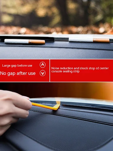 Title 3, Outlander Dashboard Soundproof Seal Strip reduc...