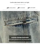 American Casual Yellow Mud Dyed Jeans Straight Loose for relaxed style and comfort. Perfect for everyday wear, offering — photo 10