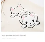 Süßer Cartoon-Katzen-Cardigan-Pullover, bestickt, für Kinder, kuschelig und warm, perfekt für Herbst und Winter, ein echter Hingucker — foto 8