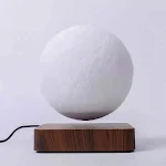 Magnetic Levitation Table Lamp Moon Light 3D Printing Planet Night Light Create a calming atmosphere with this unique la — photo 13