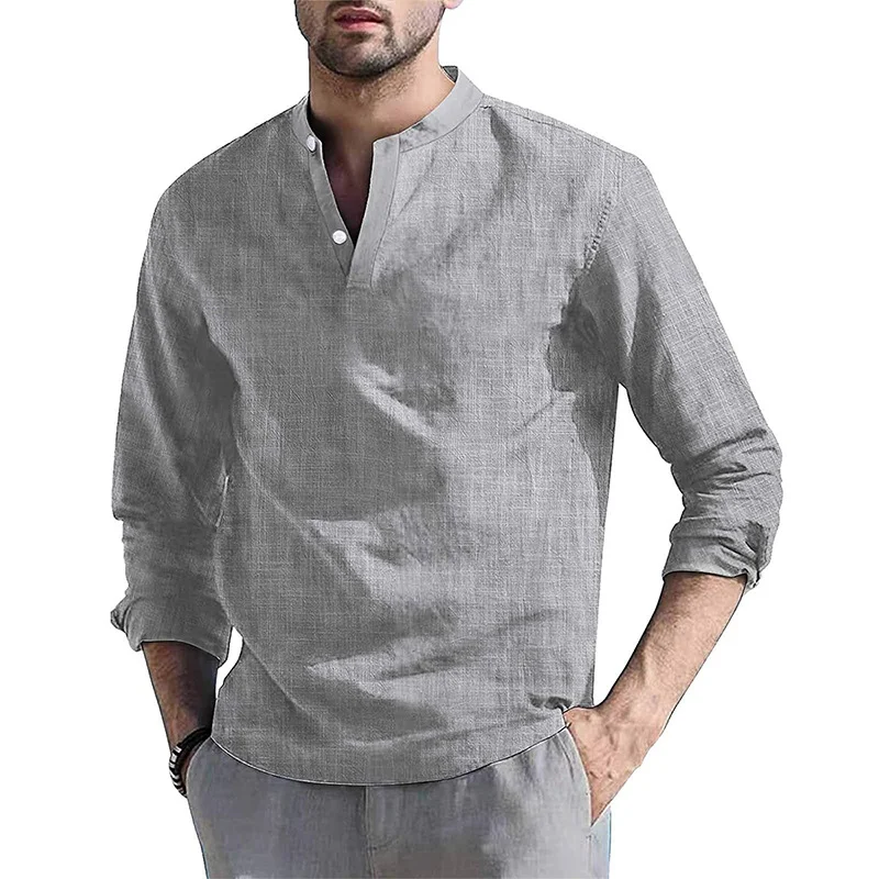 Title 3, Mens V-neck shirt in European sizes, crafted f...