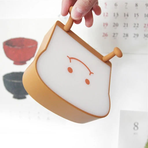 Title 5, Toast Bread Night Light USB Charging Timer Ligh...
