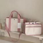 Nova Bolsa de Ombro Multifuncional para Mamãe em Lona com Grande Capacidade. Leve tudo do bebê com conforto e praticidade em passeios. — foto 11