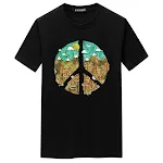 T-shirt met korte mouwen Herentop met halve mouw — foto 1