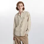 European And American Striped Shirt Women's Autumn Winter Retro Fashion, a stylish and comfortable choice, perfect for e — photo 1
