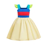 Vestido Princesa Infantil Menina Modelo Beier Perfeito para Festas e Fantasias Confortável e Charmoso Ideal para Celebrar e Soltar a Imaginação — foto 8